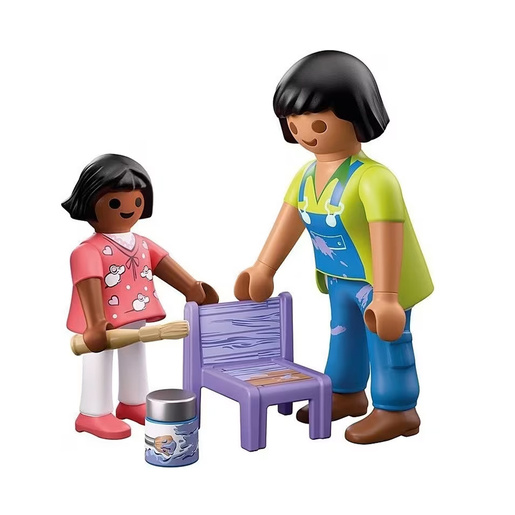 Playmobil Special plus Mama i ćerka popravljaju stolicu