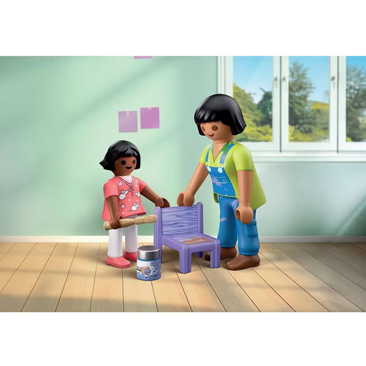 Playmobil Special plus Mama i ćerka popravljaju stolicu