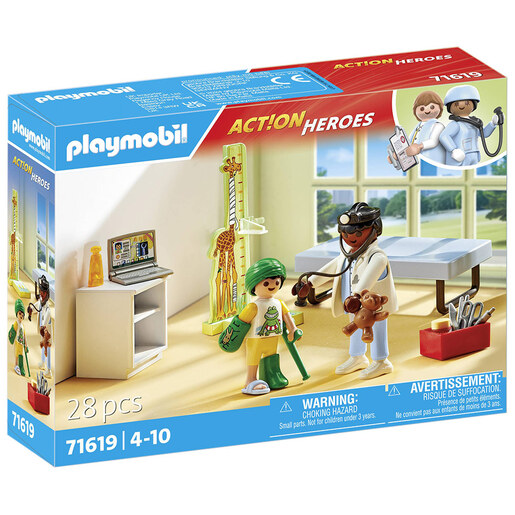 Playmobil Action Heroes Pregled kod pedijatra