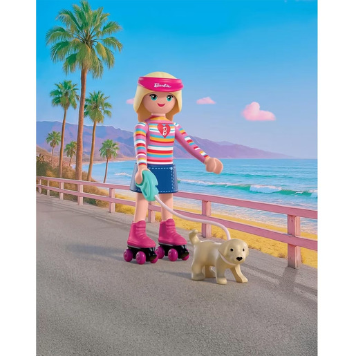 Playmobil Barbie Vožnja rolšua pored plaže