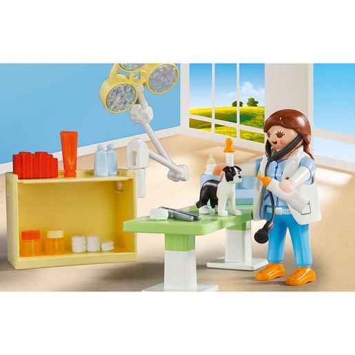 Playmobil City life Odlazak kod veterinara - set u koferu