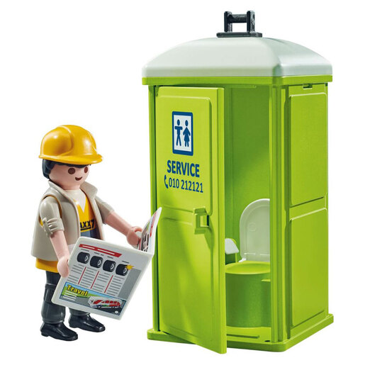 Playmobil City action Prenosivi toalet