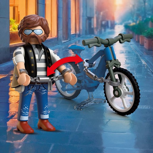 Playmobil City action Sprečavanje kradje bicikla