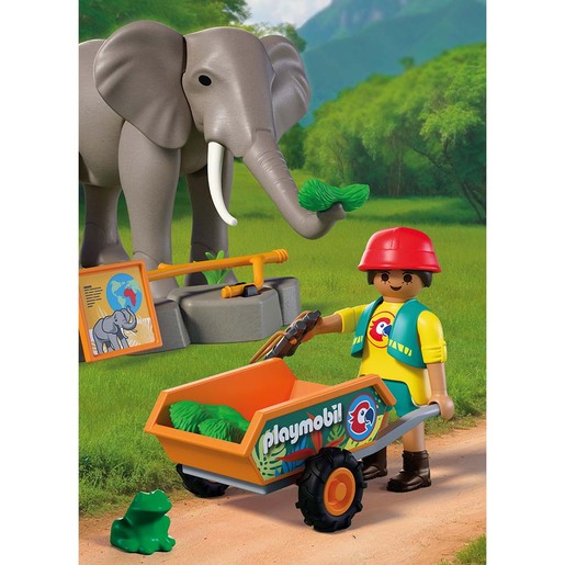 Playmobil Animals&Friends Slon i čuvar
