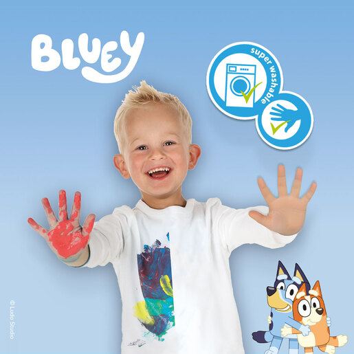 SES Creative Bluey set bojimo prstima