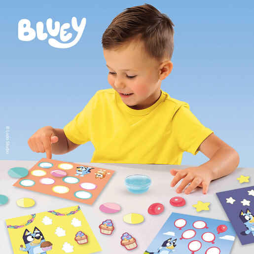 SES Creative Bluey kreativeni set sa stikerima