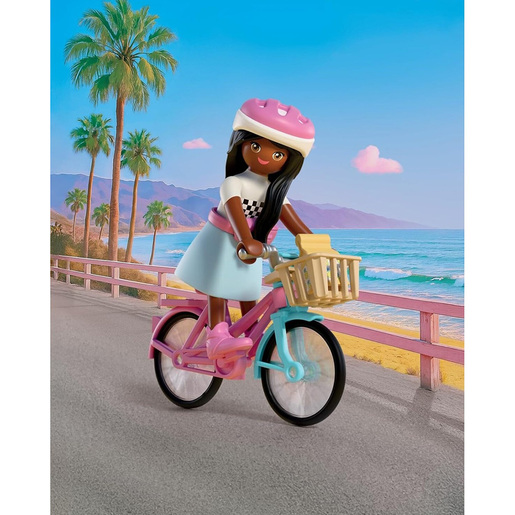 Playmobil Barbie Vožnja bicikle pored plaže