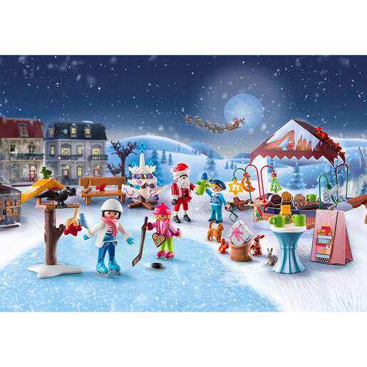 Playmobil Advent kalendar-božićna pijaca