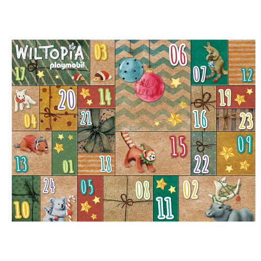 Playmobil Wiltopia Advent kalendar putovanje oko sveta