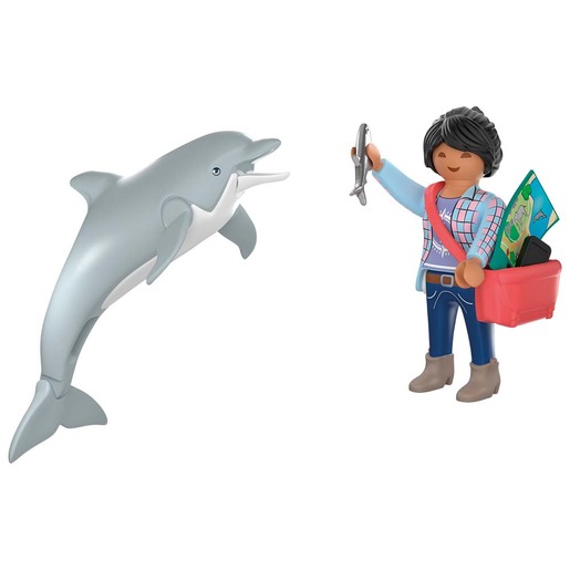 Playmobil Animals&Friends Delfin i posetilac