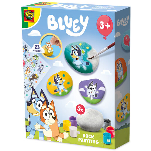 SES Creative Bluey set dekoriši kamen