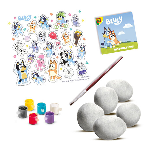 SES Creative Bluey set dekoriši kamen