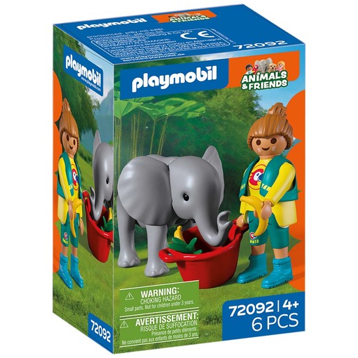 Playmobil Animals&Friends Hranjenje slončeta