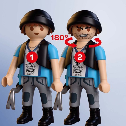 Playmobil City action Potera za pljačkašem skejterom
