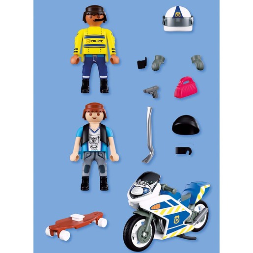 Playmobil City action Potera za pljačkašem skejterom