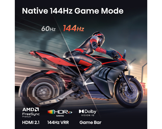 Hisense ULED MiniLED TV 65E8S, 4K Ultra HD, VIDAA Smart OS
