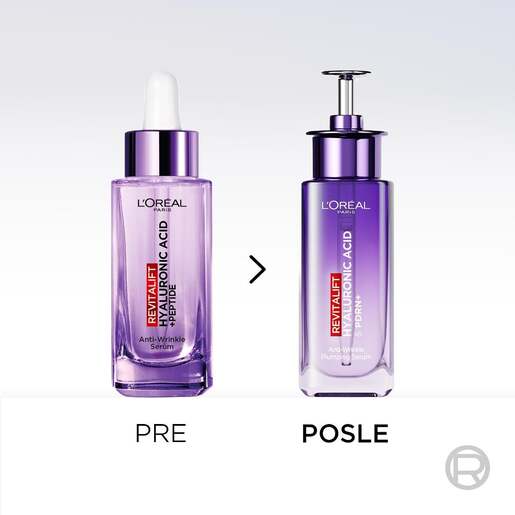 L'Oréal Paris Revitalift Filler Hijaluron PDRN+ hidrirajući serum protiv bora, 30ml