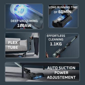 Rowenta štapni usisivač X-Force Flex 10.80 RH7A32E0