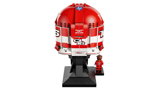 LEGO Scuderia Ferrari HP kaciga Charles Leclerc 43014
