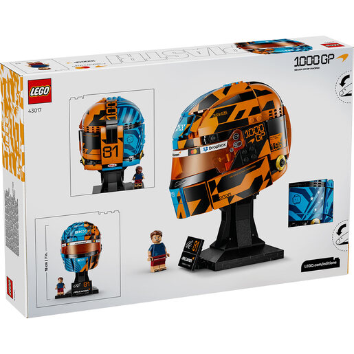 LEGO McLaren Mastercard F1® Team kaciga Oscar Piastri 43017