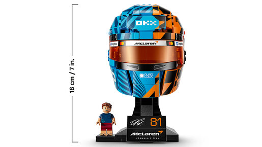 LEGO McLaren Mastercard F1® Team kaciga Oscar Piastri 43017