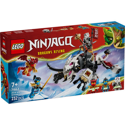 LEGO Zilvar i zmajevita zver Grimtak 71863