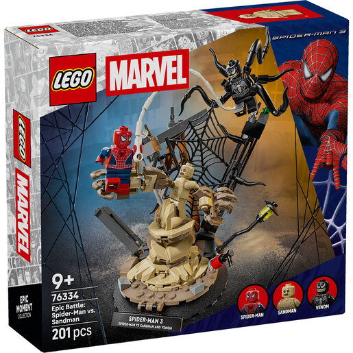 LEGO Epska bitka: Spajdermen protiv Sendmena 76334