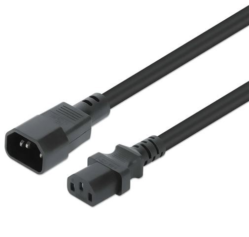Manhattan Power Extension Cable C13 to C14, 5 m