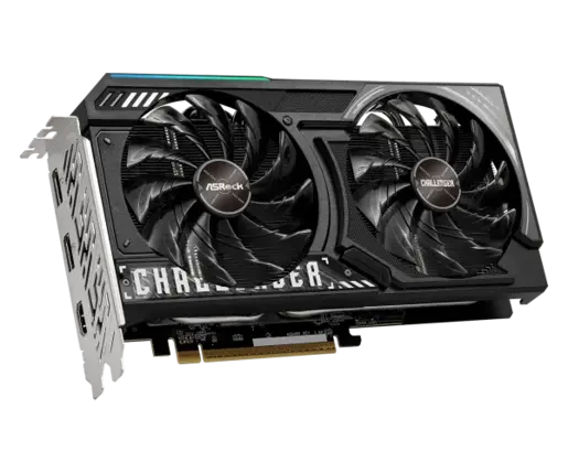 SVGA ASrock RX 9060 XT Challenger 16GB/GDDR6/128bit/crna, RX9060XT CL 16GO