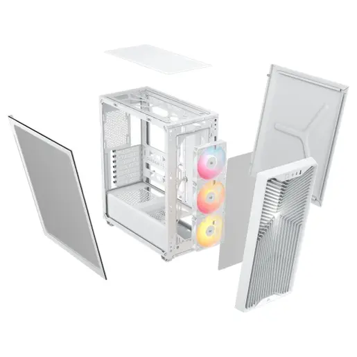 Kućište Corsair 3200D RS ARGB White, CC-9011345-WW