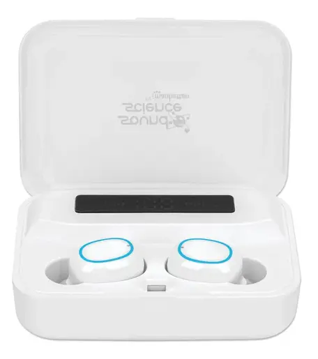 Slušalice TWS Manhattan 180399 Bluetooth 5.0 bele