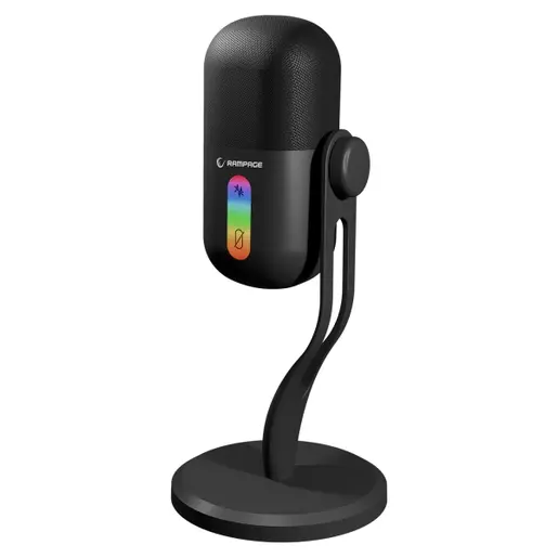 Mikrofon Rampage Arpeggio RGB crni 42798