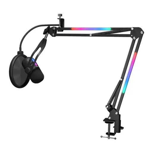 Mikrofon Rampage Arpeggio RGB crni 42798
