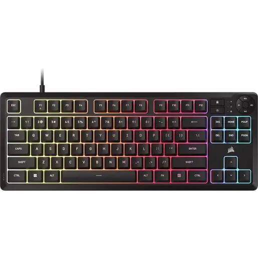 Tastatura žična gaming Corsair K55 CORE TKL RGB CH-9216065-NA