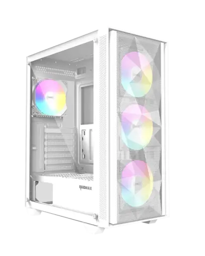 Kuciste Raidmax Vector V217 ARGB White, V217TWF