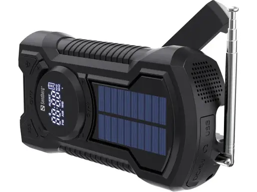 Powerbank Sandberg AIO 421-03 radio/zvučnik/solarni punjač/5000mAh