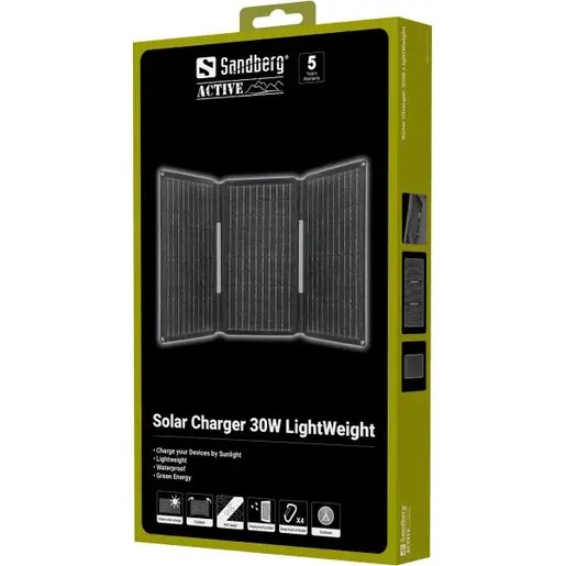 Solarni punjač Sandberg 421-19 30W USB+USB-C/DC/