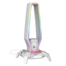 Nosač za slušalice Rampage RM-H27 RGB beli 42763