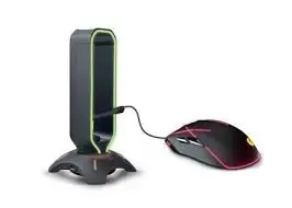 Nosač za slušalice Rampage RM-H66 RGB crni 33543