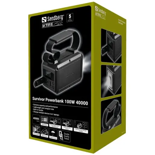 Powerbank Sandberg SURVIVOR 421-14 40000mAh 100W