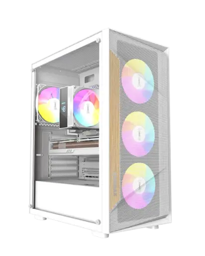 Kuciste Raidmax Vector V219 ARGB White, V219WF