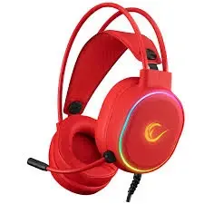 Slušalice žične gaming Rampage ROGUE RGB crvene 35132