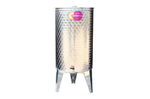 Inox bačva 145 l za vino - sa slavinom