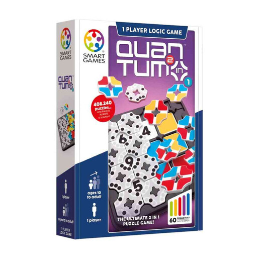 SMART GAMES QUANTUM - 2 IN 1 PUZZLE