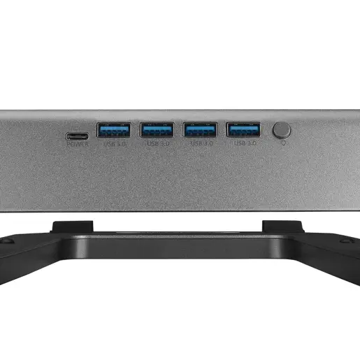 Postolje za laptop Rampage ADS-T6U RAMP RGB aluminijumsko 4 USB 3.0 HUB 36314