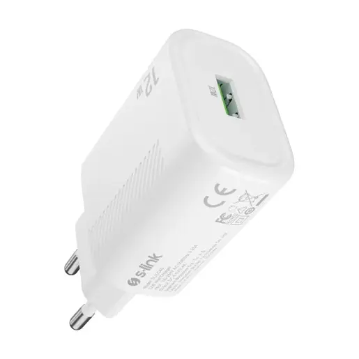 Struni adapter S-link SL-EC40 5V/12W 2400MA Beli