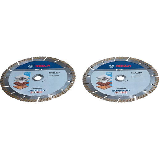 Bosch PRO Diamond MultiM ploče 230 mm set 061599766Y