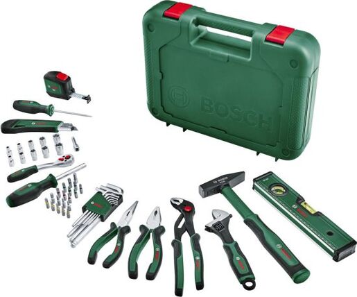 Bosch HOBI 52-delni komplet ručnog alata u tor 1600A02BY7