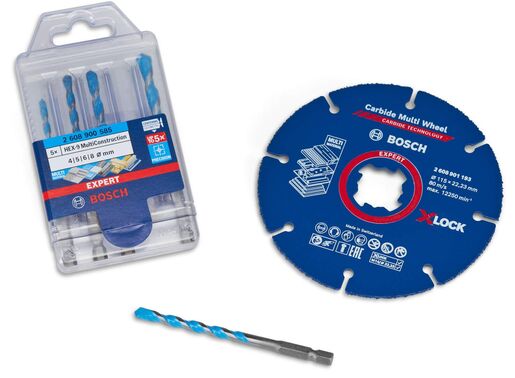 Bosch EXPERT Multimaterial set 115 mm 061599765J