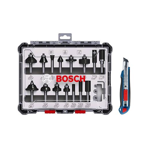 Bosch 15-delni set glodala sa skalperom 0615997653